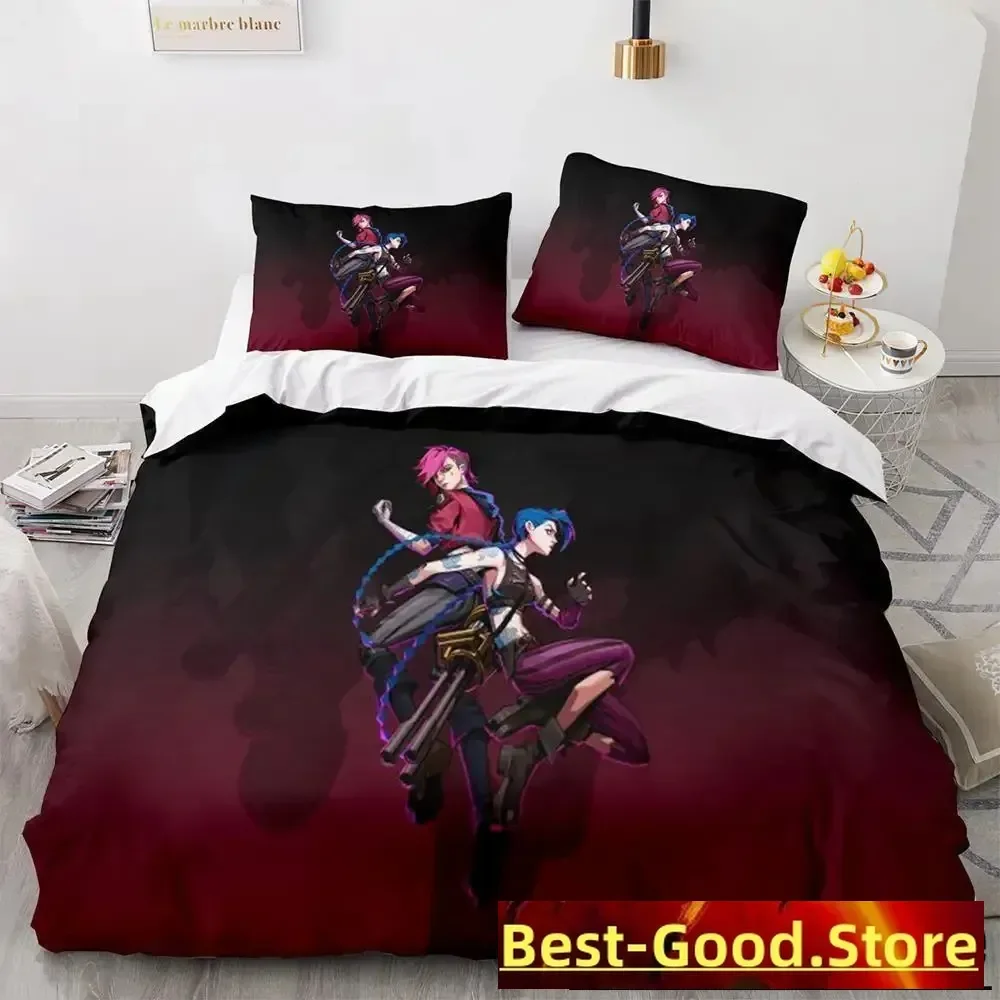 Runaway Lol Jinx Bedding Set Single Twin Full Queen King Size Bed Set Adult Kid Bedroom Duvet cover Set ropa de cama matrimonio