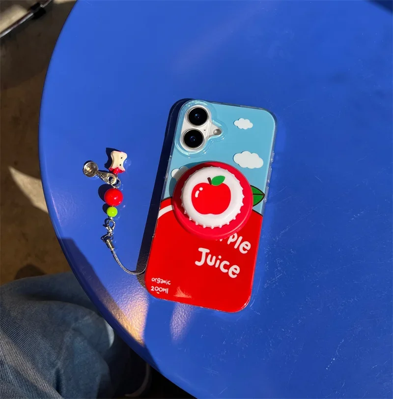 Soporte magnético para teléfono de Apple, dibujos animados divertidos coreanos, Griptok Grip Tok, soporte para iPhone 17 16, accesorios Magsafe