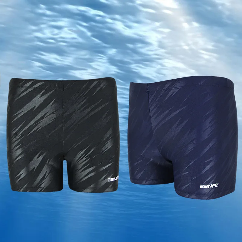

Swimwear Male Summer Beach Surfing Fashion Swimsuit Boxer Shorts High Quality Mens Swim Trunks