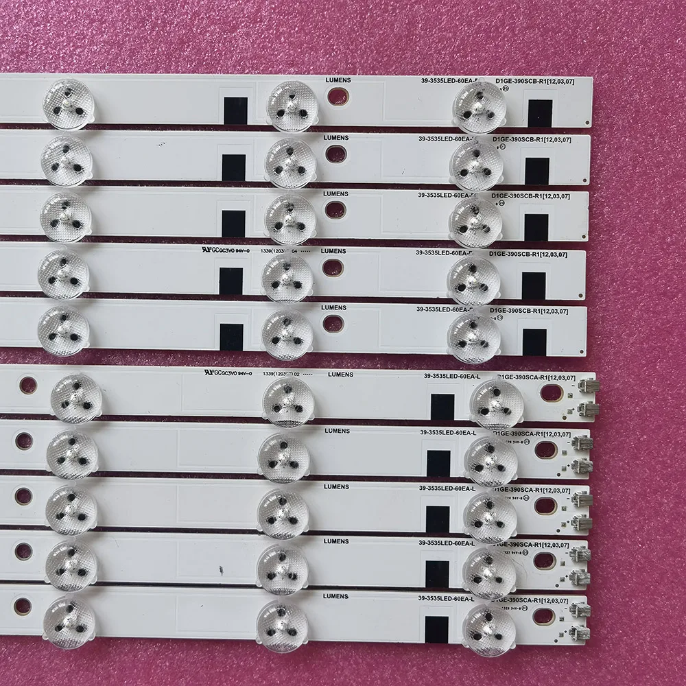 LED Strip For TV UE39EH5003 UE39EH5003F UN39FH5000 BN96-28328A BN41-28329A 39-3535LED-60EA-L R D1GE-390SCA D1GE-390SCB-R1