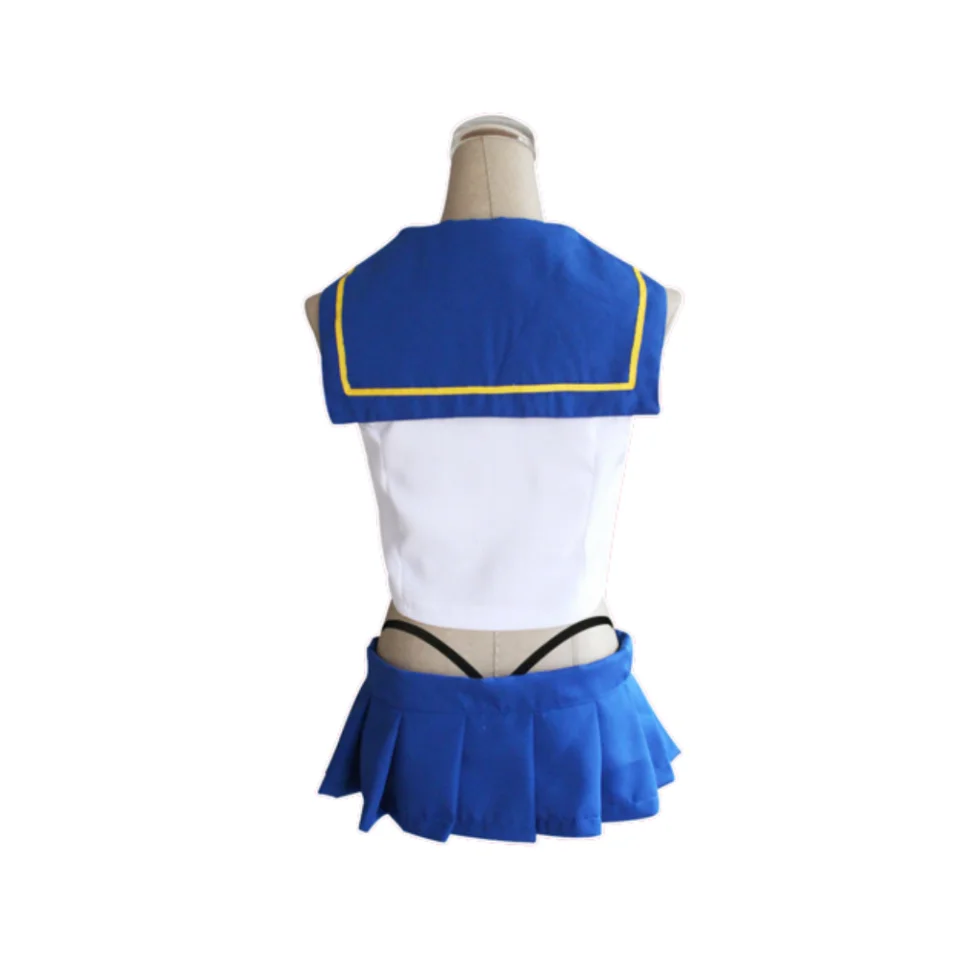 Anime Kantai Collection Shimakaze Cosplay Clothing Women\'s Sailor Suit Sexy Summer Suit Full Halloween Party Performance Dress