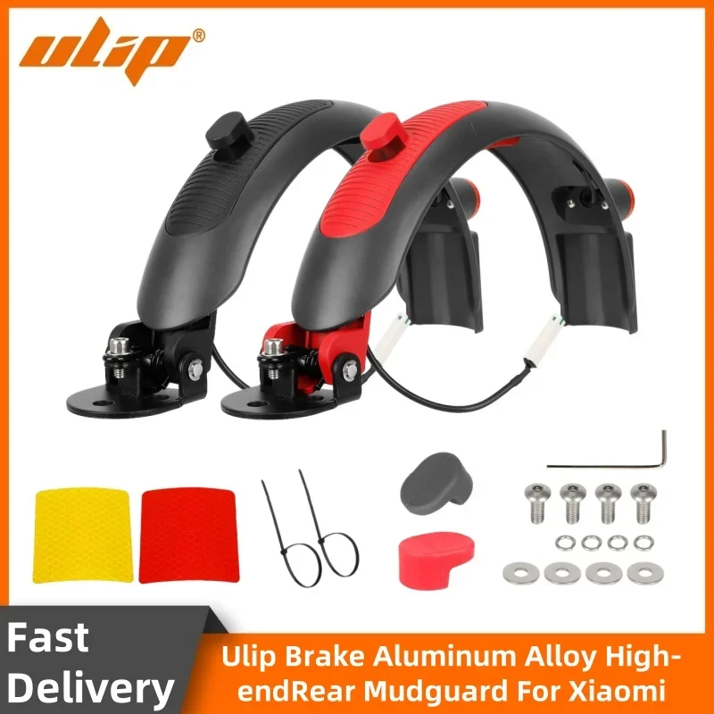 

Комплект заднего брызговика Ulip из алюминиевого сплава с задними фонарями для Xiaomi M365 Pro Pro2 Xiaomi3, детали для электрического скутера Swagger 5, скутер