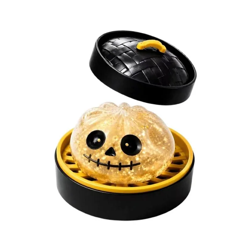 Simulation Skeleton Demon Vampire Dumpling Squishy Pressure Ball Slow Rebound Soft Pinch Stress Relief Squeeze Toys Halloween - view 4