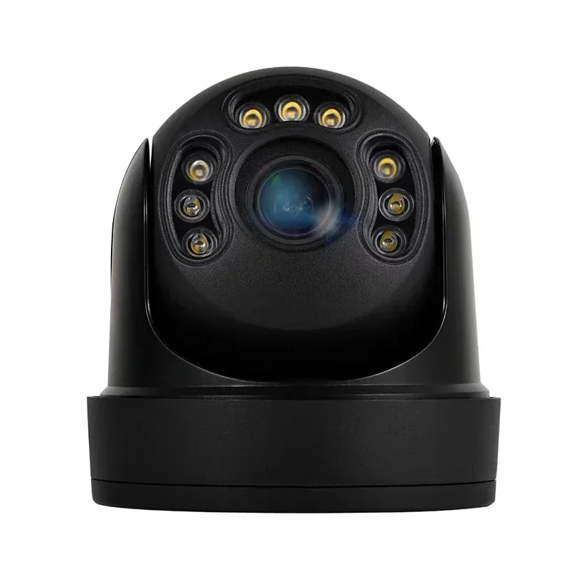 Cheap Full Color Night Vision 4K POE NVR IP Security Camera System 4 Channel PTZ Network Kit With 2 Way Audio