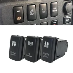Car Driving Lights DRL Light Bar REVERSE Lights Button Switch For Toyota Tacoma Land Cruiser Reiz Hilux Prado 120 FJ CRUISE