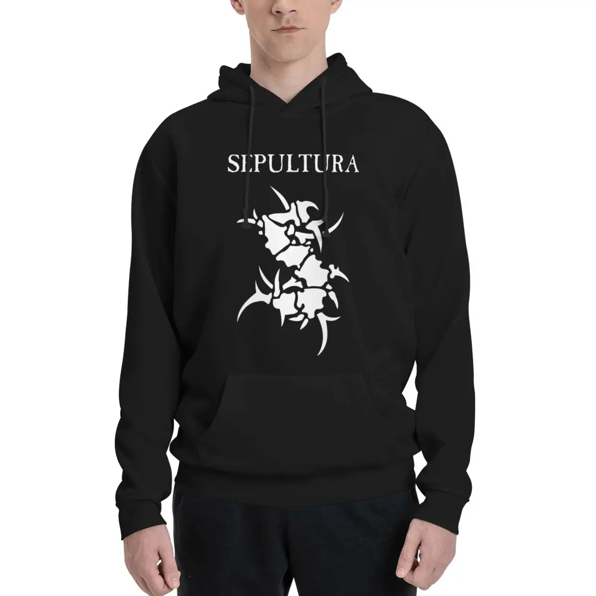 

Music Merchandise Sepultura Polyester Hoodie Men's Sweatershirt Warm Dif Colors Sizes