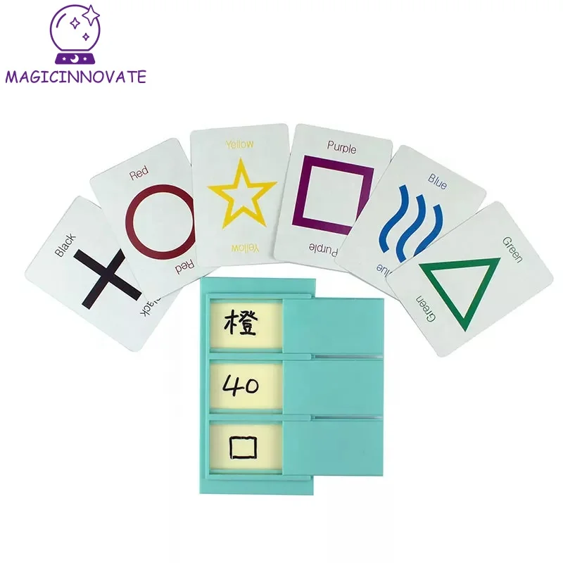 Prediction Blackboard Children Magic Tricks Toys Props Mind Reading ESP Cards Close Up Magic Props Accessories Illusions Street