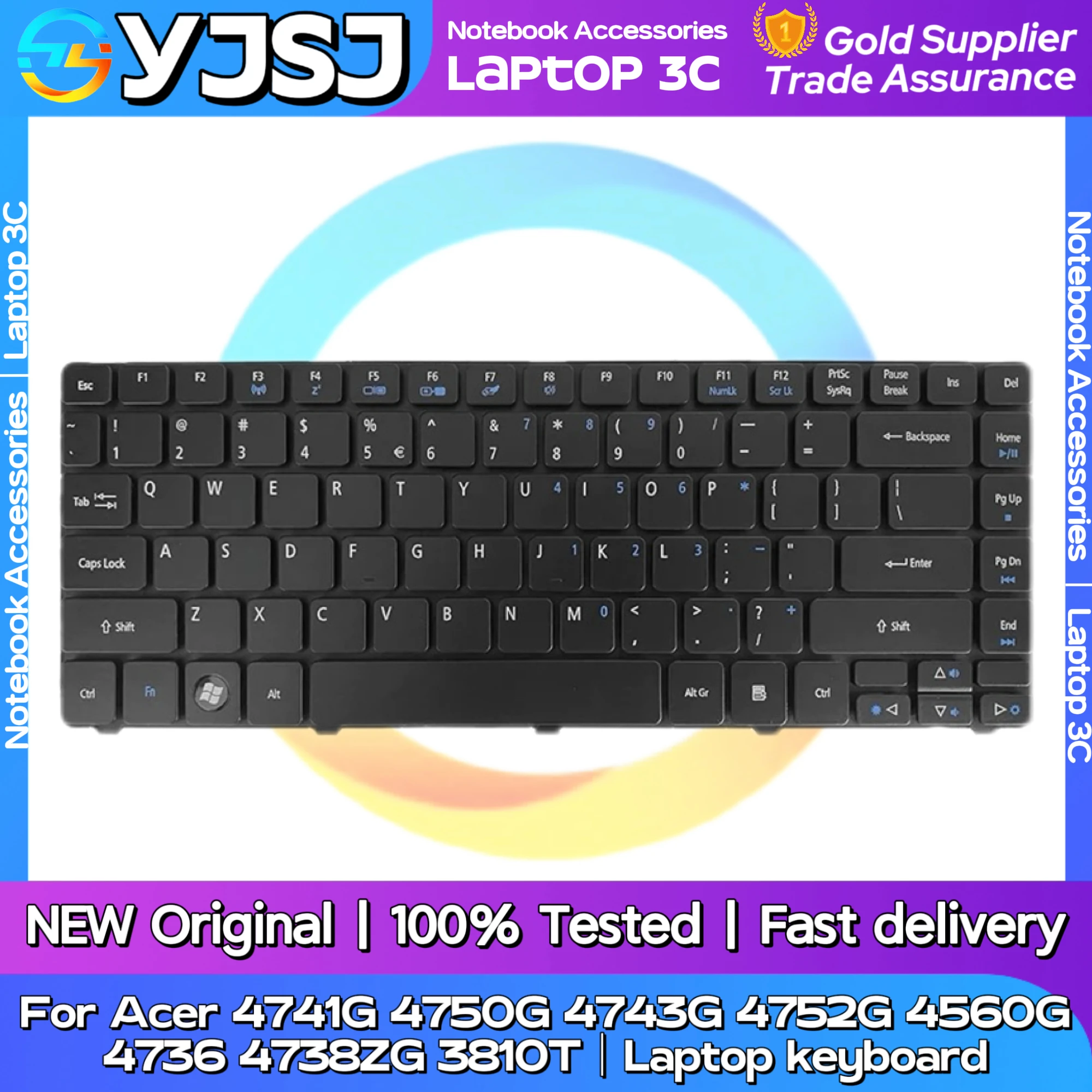 

Новая оригинальная клавиатура для ноутбука Acer 4741G 4750G 4743G 4752G 4560G 4736 4738ZG 3810T клавиатура для ноутбука