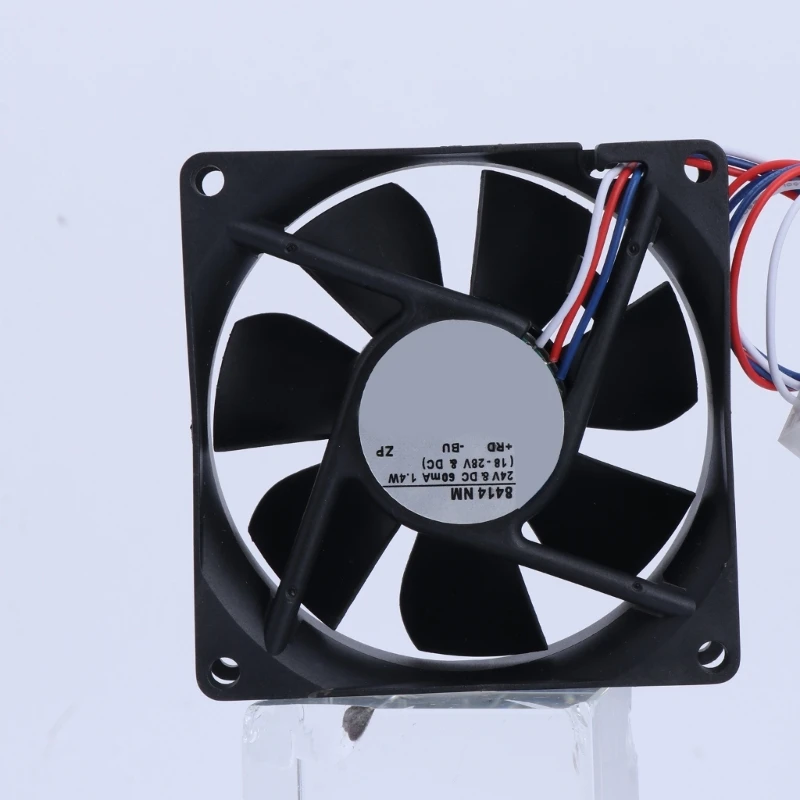 New Inverters Cooling Fan for 8414 NM 80x80x25mm DC24V 60mA 1.4W 3Pin Fan for 3Pin Inverters Fan