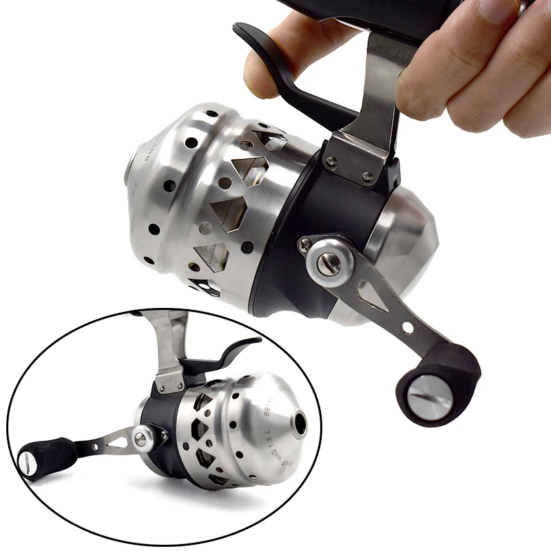 SP35 Fishing Reel 3.6:1 Stainless Steel Hunting Fishing Reel Outdoor Shooting Fish, Lure Fishing, rock fishing Accessories ﻿