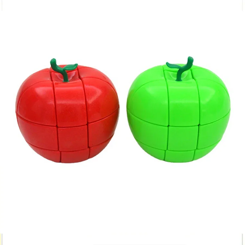 Cubo magico di frutta e mela Puzzle di velocità professionale Twisty Antistress Giocattoli educativi Cubi da imballaggio Cubo Magico Educ Cube Puzzle