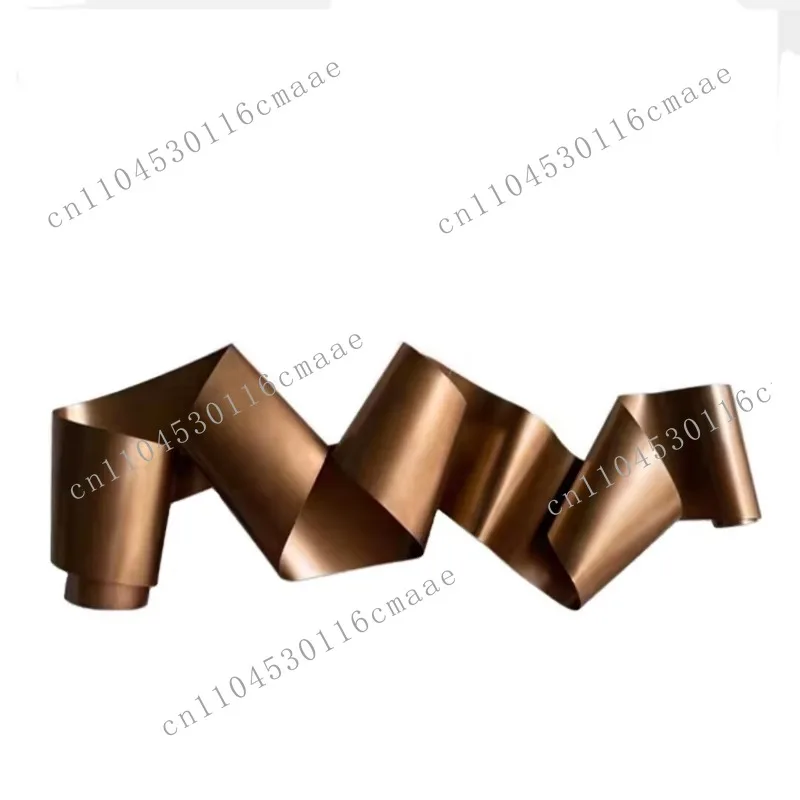 Modern three-dimensional wrought iron wall decoration living room background wall creative art pendant light luxury metal