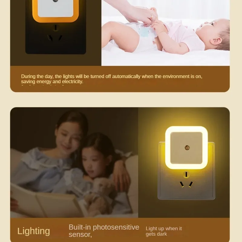 Portátil LED Touch Sensor Night Lights, 3 Modos, USB Recarregável, Base Magnética, Parede Redonda, Escurecimento, Lâmpada da noite