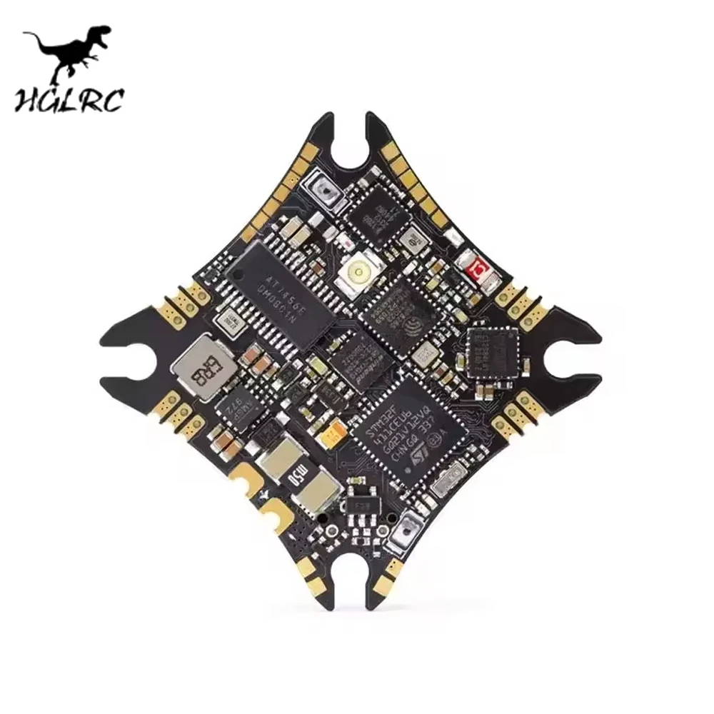 HGLRC SPECTER F411 15A 2-4S ELRS AIO Flight Controller MPU6000 Gyroscope 15A 4in1 2.4Ghz ESC For 75mm/85mm whoop RC FPV Drone