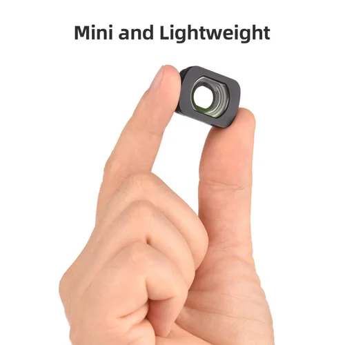 Imagen 2 del producto Lente gran angular de 112 °, cámara de montaje magnético, reemplazo de lente externa para DJI OSMO Pocket 3, accesorio de aumento de 0,72x