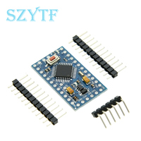Pro Mini 328 Mini 3.3V/8M 5V/16M ATMEGA328/PB ATMEGA328P-AU 3.3V/8MHz 5V/16MHZ For Arduino