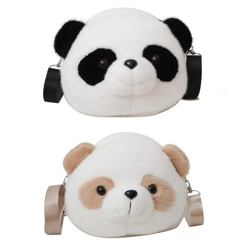 

Crossbody Bags Fashion Panda Bag Large Capacity Bag for Key Wallet Lipsticks Trendy Bag Versatile Bag