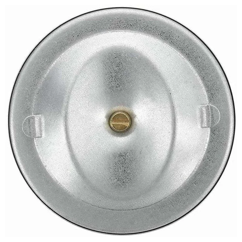 A45U 63Mm Pipe Clip-On Dial Thermometer Temperature Round Plate Gauge With Spring,Range 0-120℃, Aluminum Case, 15Pcs Set