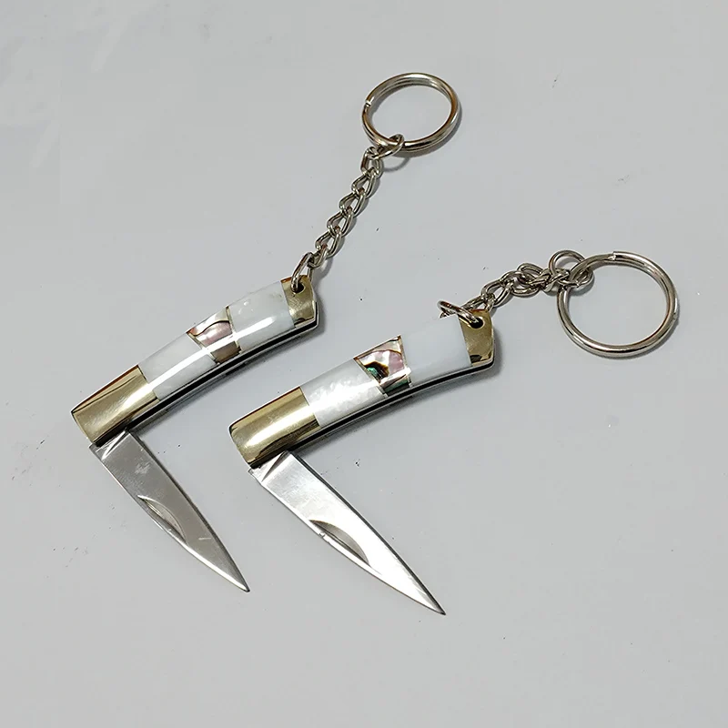 Imagem -06 - Mini Folding Canivete 440c Lâmina de Aço Dual Color Shell Extremamente Requintado Open Box Ferramenta Edc ao ar Livre