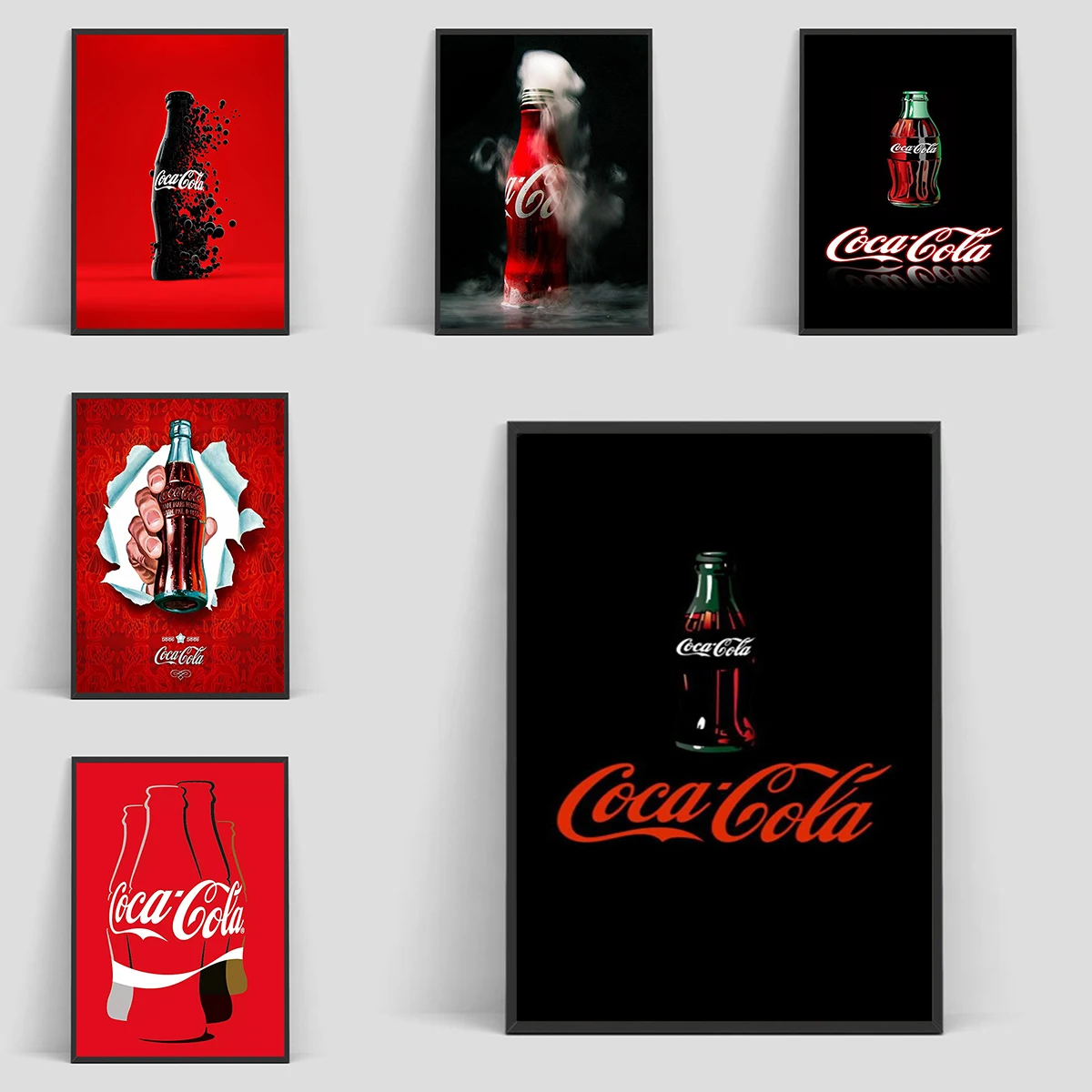 

Drink Cola Poster Decorative Picture Photo for Living Room Decoration Pictures Wall Decor Art Mural Vintage Interior Posters