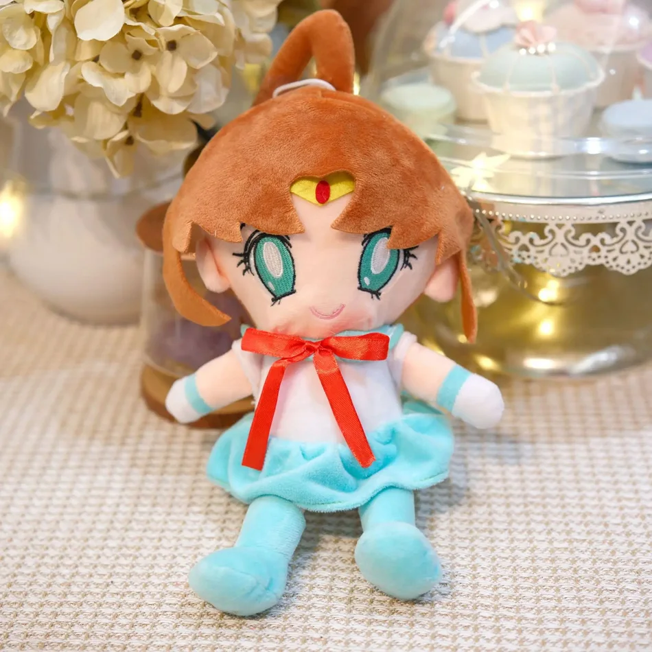 Kawaii Sailord القمر ألعاب من نسيج مخملي القمر القط القمر الأرنب لطيف فتاة القلب شغل أنيمي دمية هدية ديكور غرفة نوم المنزل هدية عيد ميلاد #6