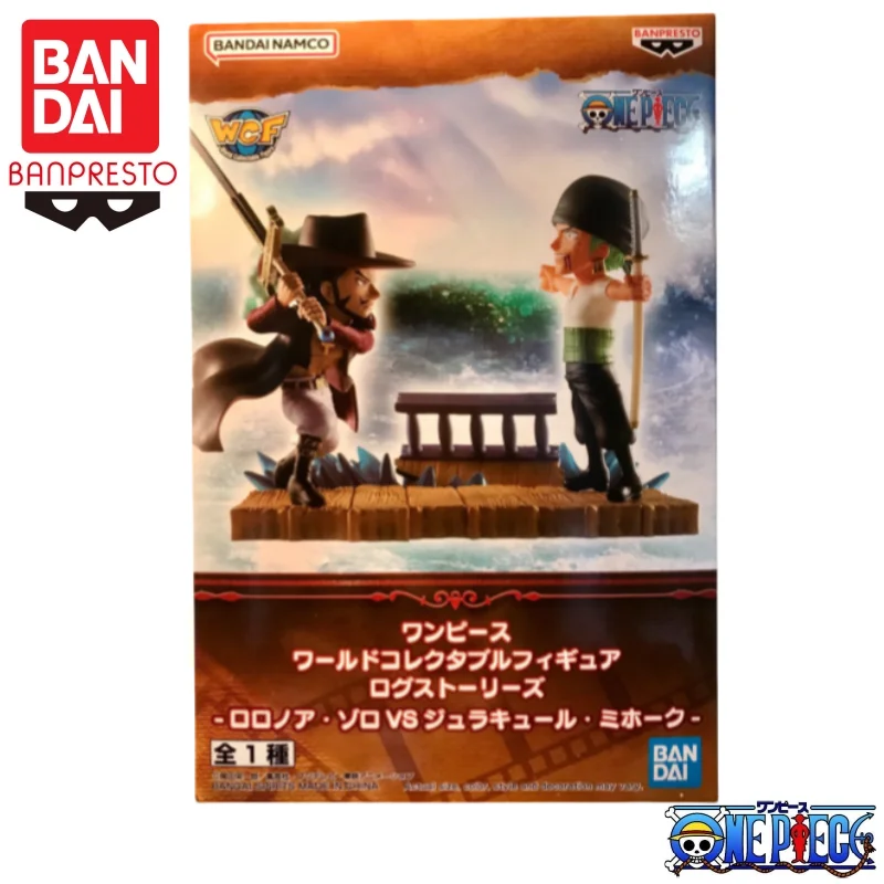

In Stock Bandai Original Banpresto Wcf One Piece Dracule Mihawk Roronoa Zoro Action Figure Model Doll Brand New Boxed Figure