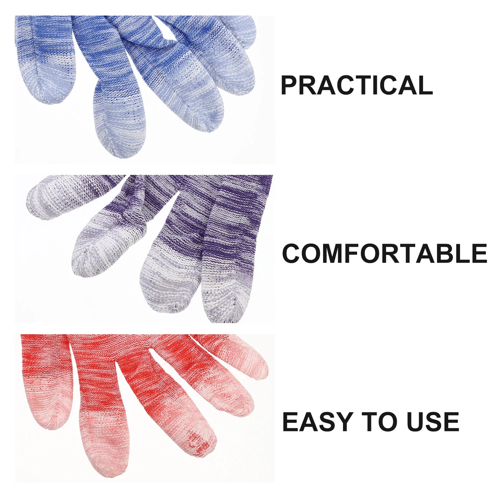 12 пар защитных рабочих перчаток с антистатическим покрытием, нейлоновый материал, грязеотталкивающий, удобный, дышащий, для мужчин и женщин, нескользящий