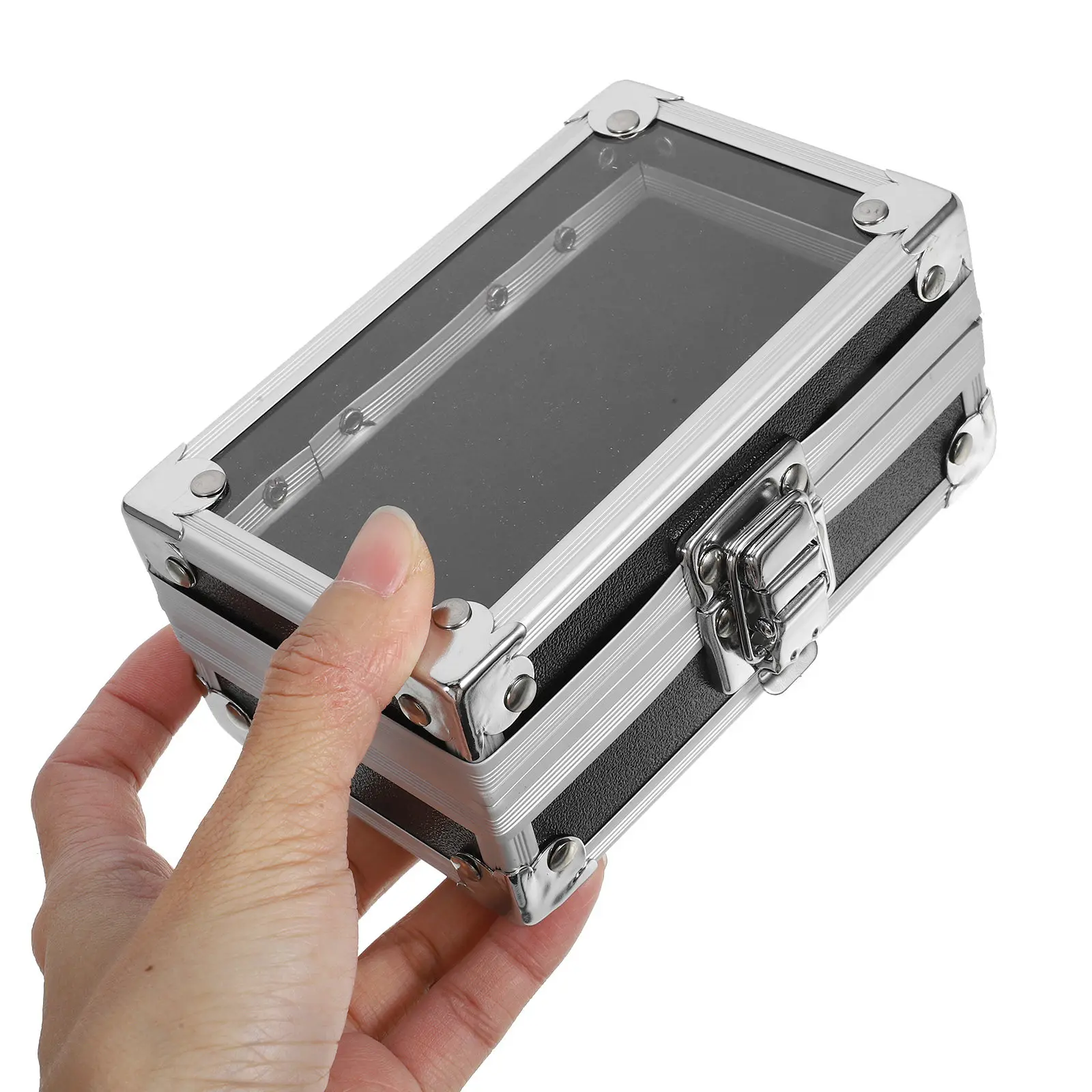 

Коробка для хранения насадок для маникюрных фрез, 50 отверстий, прочный акриловый держатель для насадок для фрез, для мастеров, любителей DIY, для использования в салонах и дома