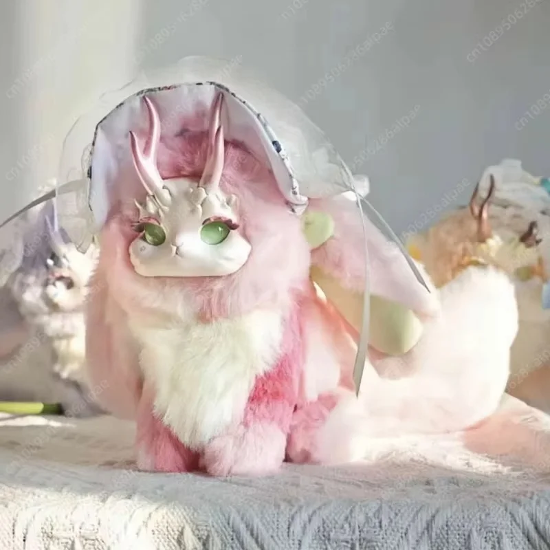 

Rabbit Dragon Fantasy Forest Biological Tea Party Series First Generation Blind Box Trendy Play Handmade Ornament Creative Gifts