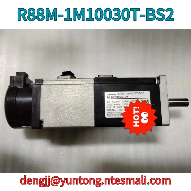 

Used Servo motor R88M-1M10030T-BS2 100W test OK Fast Shipping