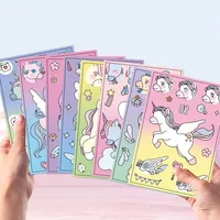 8/16Sheets Kawaii Cartoon Graffiti Decal Cute My Little Pony Anime Sticker for Notebook Skateboard Water Bottle Guitar Kids Toy