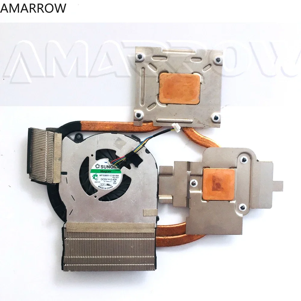 Oryginał dla HP DV6 DV7 DV6-7000 DV7-7000 radiator chłodzący z wentylatorem 682061 -001 — zdjęcie 3