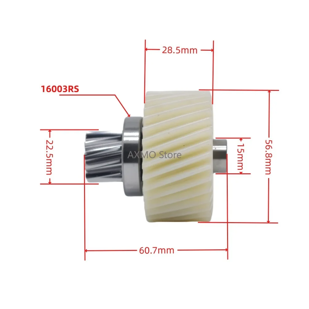 

For Tongsheng TSDZ16 Mid Drive Motor Nylon Gear 48V 1000W Replacement Part Electric Bicycle Conversion Accessories