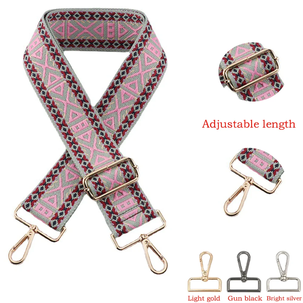 

5cm Adjustable Long Shoulder Strap Casual And Bag Strap Shoulder Strap Crossbody Strap Extended And Widened Canvas Strap