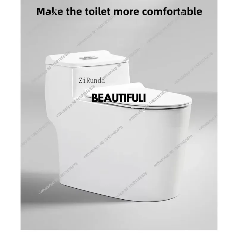 

RR Toilet toilet siphon water-saving silent siphon toilet stool deodorant and anti-blocking