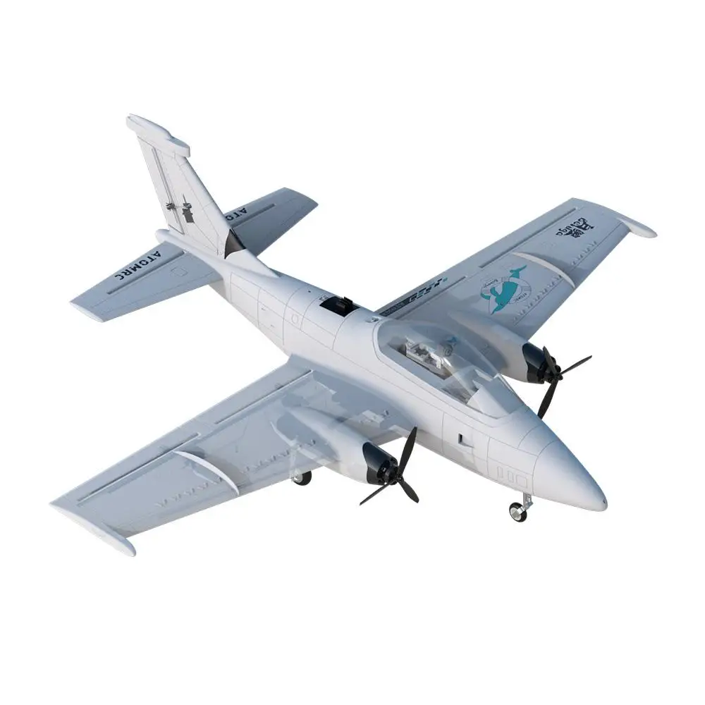 Atomrc Fixed Wing Model FPV C1200 Beluga Twin Engine Time Travel Aircraft Flight Remote Control Diy Toy Model