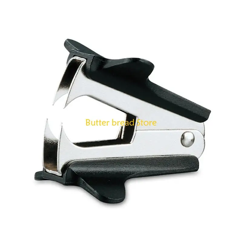 W89C Black Mini Staple Remover Teed Puller Remover Tool for Office School Portable Fit لـ 10#؛ 24/6 ؛ 26/6 لدولة