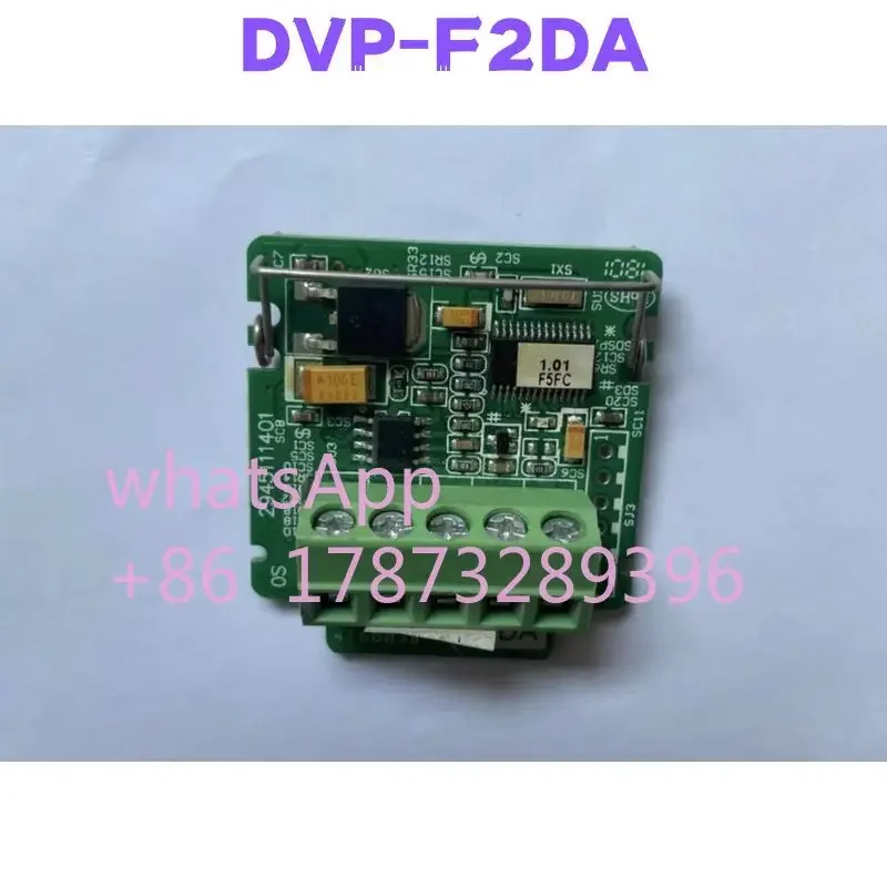 

Second-hand DVP-F2DA PLC Expansion Card Tested OK