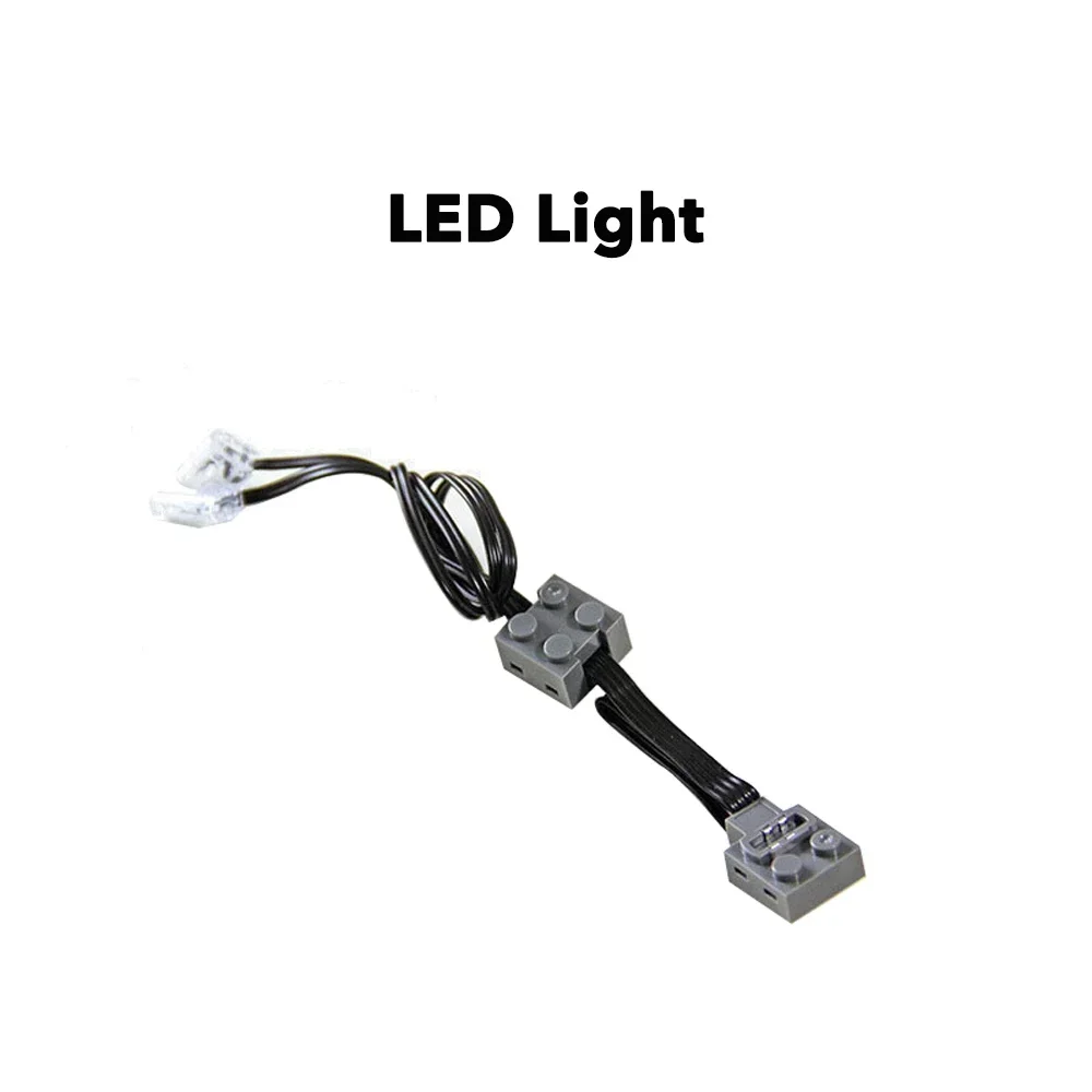 Accesorios técnicos MOC, piezas de función de potencia, bloques de construcción, juguetes, coches, tren, Motor, velocidad, receptor de Control remoto, caja de batería