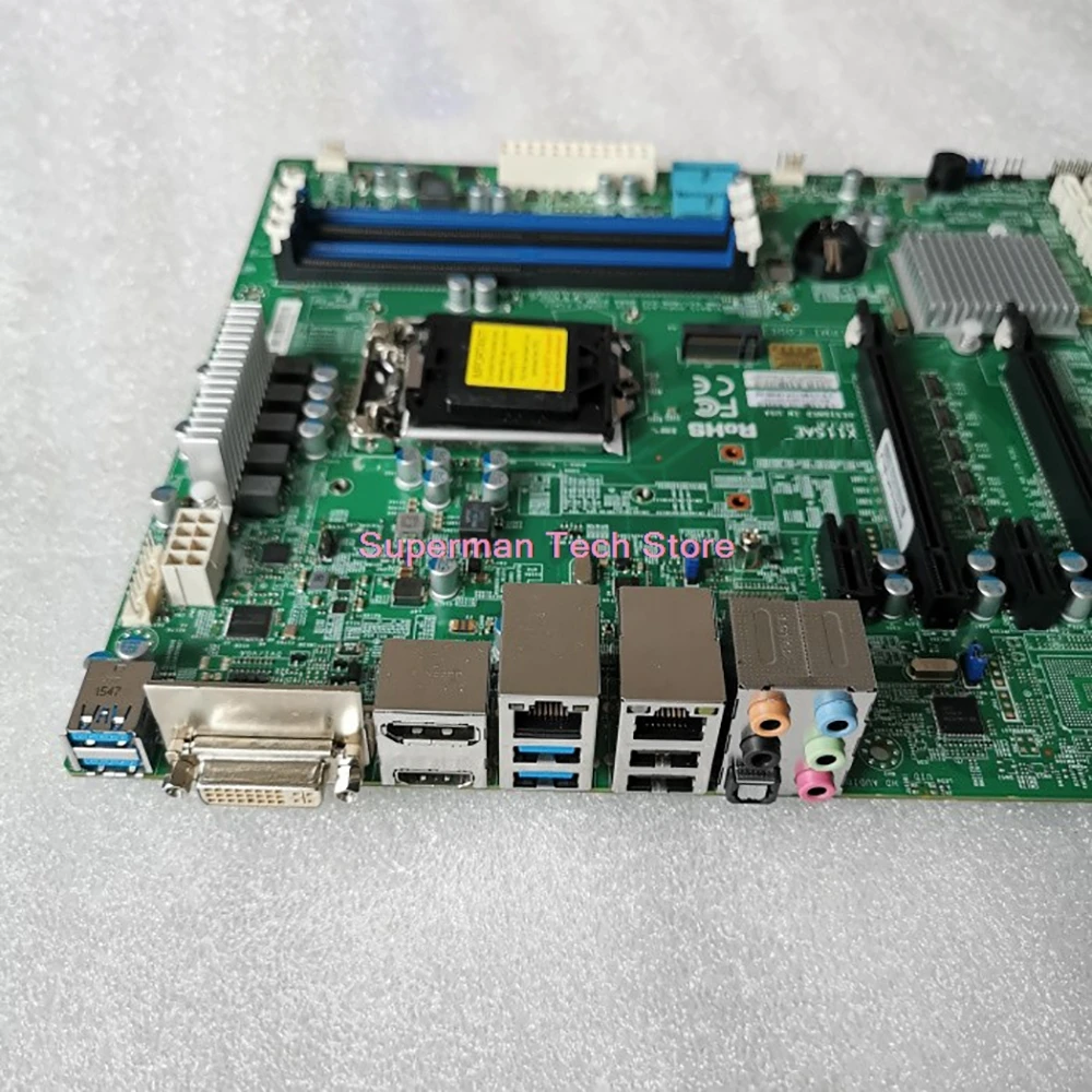 Workstation Motherboard Chipset C236 LGA1151 DDR4 Series For Supermicro X11sae