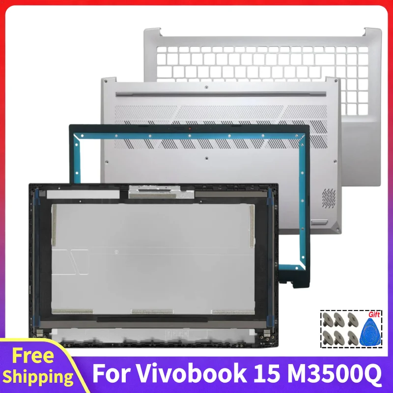 For VivoBook M3500Q K3500P X3500QA New Replace Laptop Screen LCD Back Cover Rear Lid Top Case Front Bezel Palmrest Bottom Case