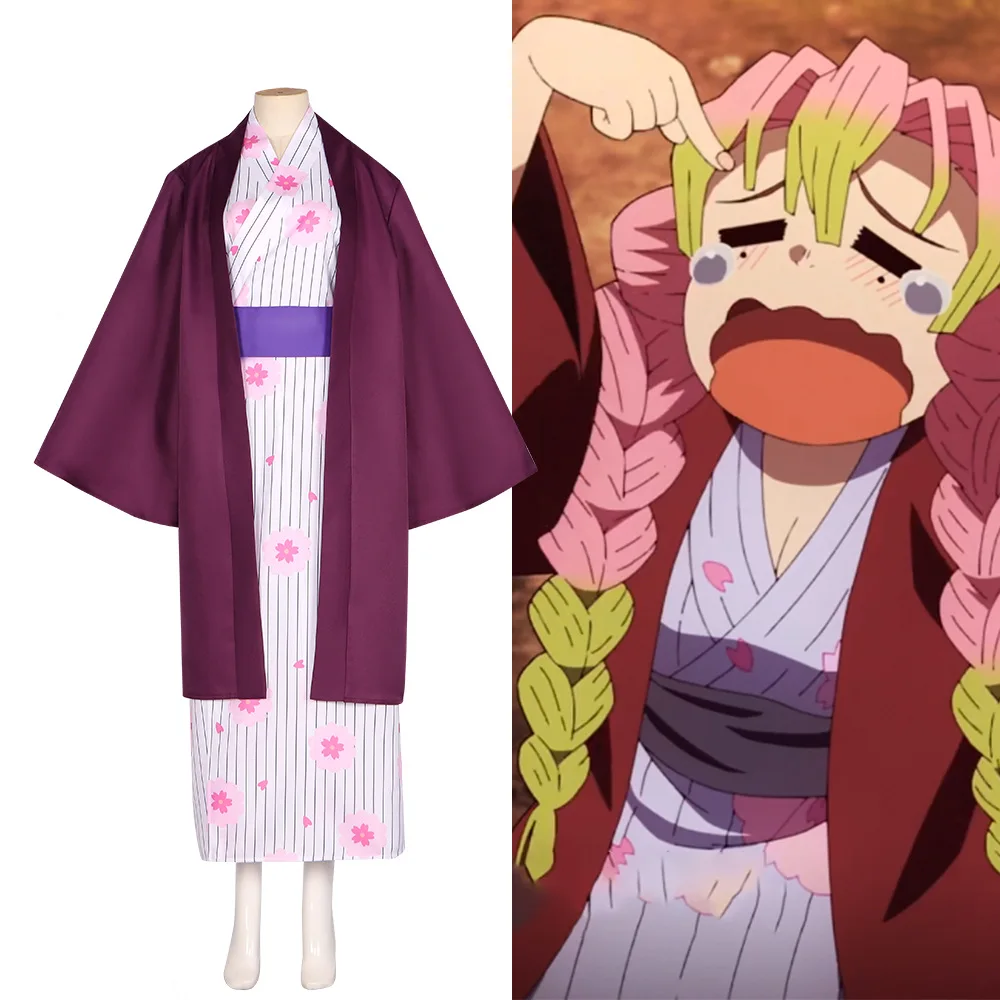 

Adult Cosplay Costume Season 3 Tatsumi Village Arc Tanjiro Zenitsu And Inosuke Cosplay Costume Yukata.