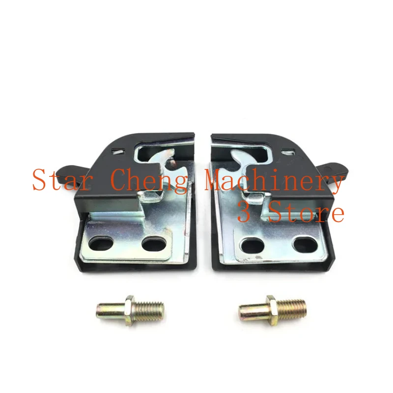 for XCMG Liugong Excavator for Komatsu Pc200/300/360-78 Higher Quality Driver Cab Front Glass Lock Exterior Parts Accessories