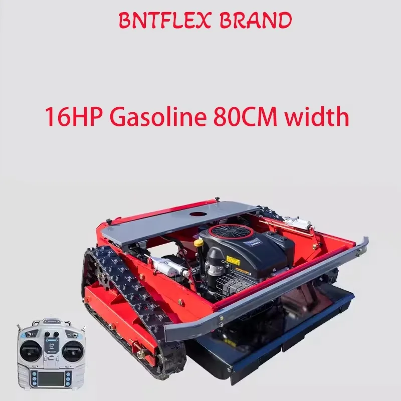 

11KW 16HP 80cm Working width Grass cutting machine Battery type Remote Control Robotic Lawn Mower
