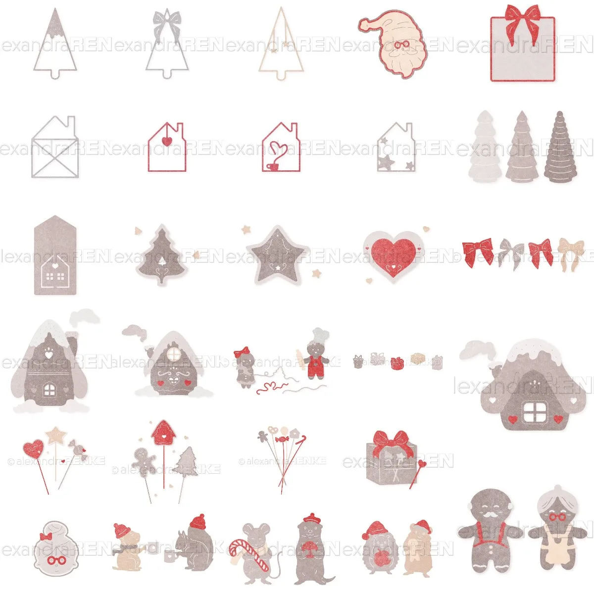 2024 New September Christmas Tree House Metal Cutting Dies For Diy Scrapbooking Crafts Maker Photo Album Template Handmade