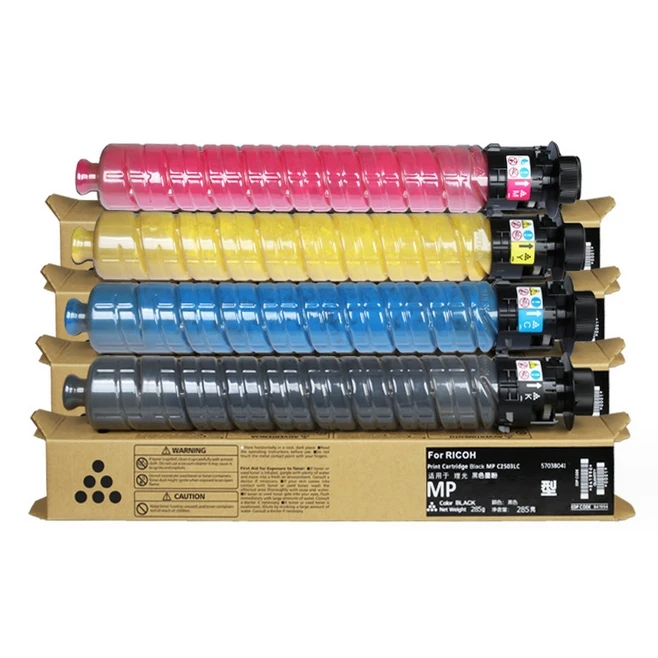 

Compatible Toner Cartridge For Ricoh Mp C3503 3003 C2503sp 2003sp 2011 3504 3004 C2504 2004-24 Months Warranty Colored