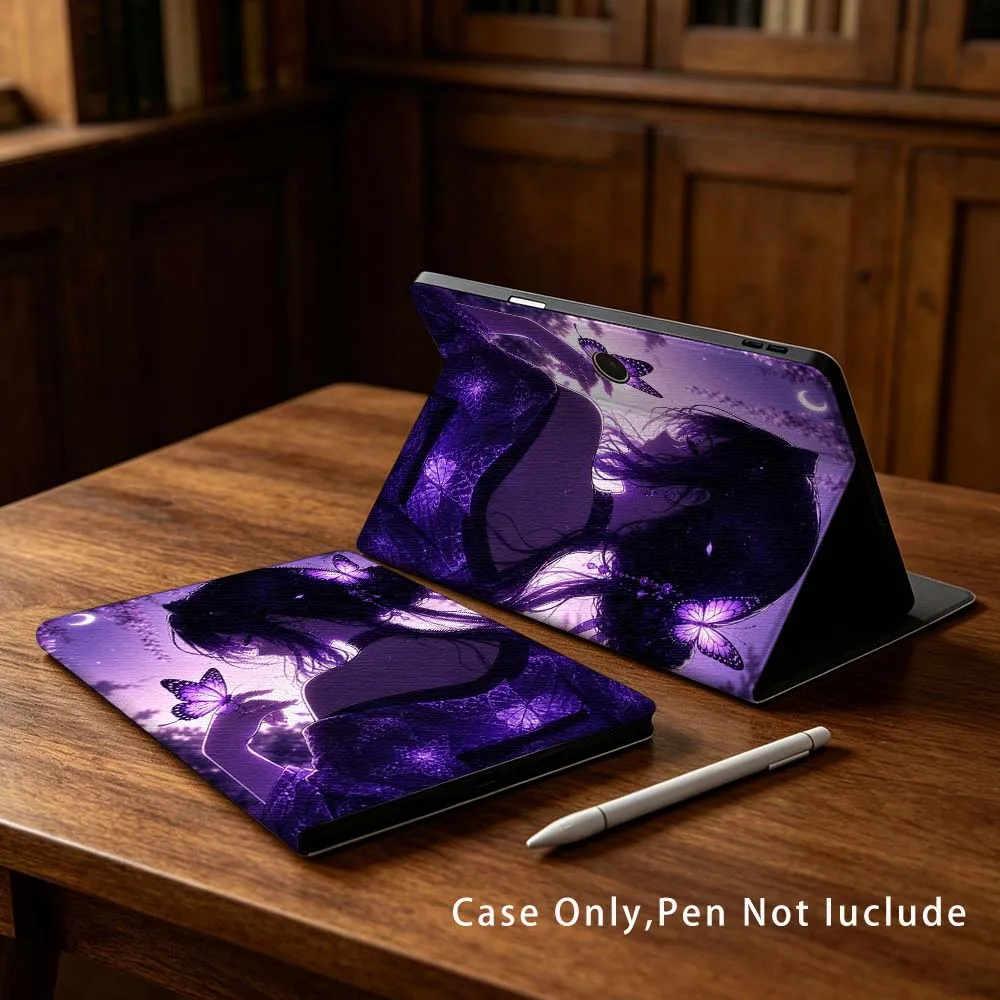 Purple Butterfly Girl Soft For OPPO VIVO IQOO OnePlus Realme Pad 3 Pro 13 12.1 11.61 11.4 10.36 11 inch Tablet Case