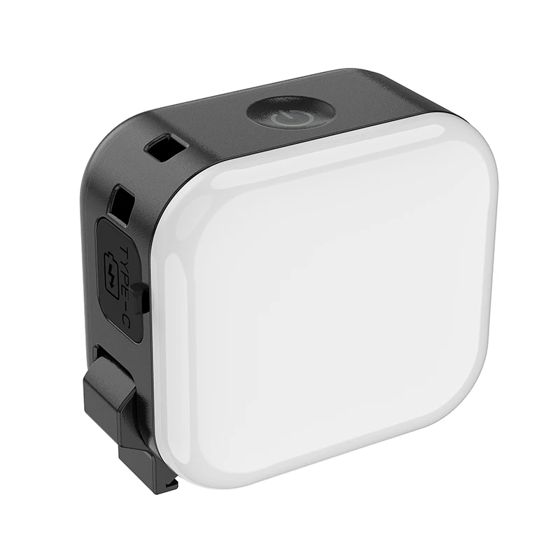 7500K Quick Release Mini Invullicht Vlog Voor DJI OSMO Nano/360 Camera Accessoire Fotografie Licht Voor DJI Action 6/5/4/3 Camera