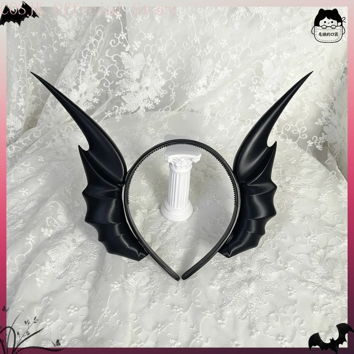 Lolita Halloween Accessories Blackhead ornament hairband demon Cosplay Hair band Hairpin Hair Accessories Props Gift
