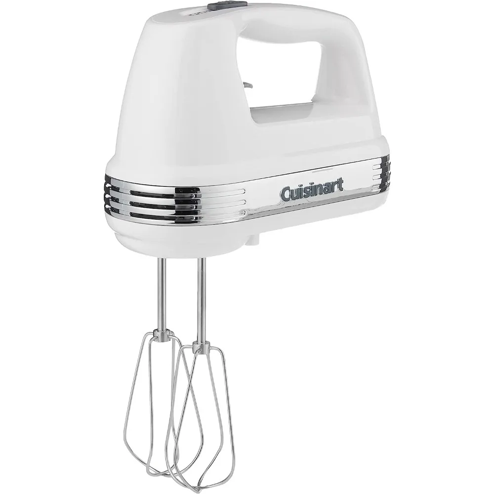 5-Speed Hand Mixer, White  portable blender  liquidificador